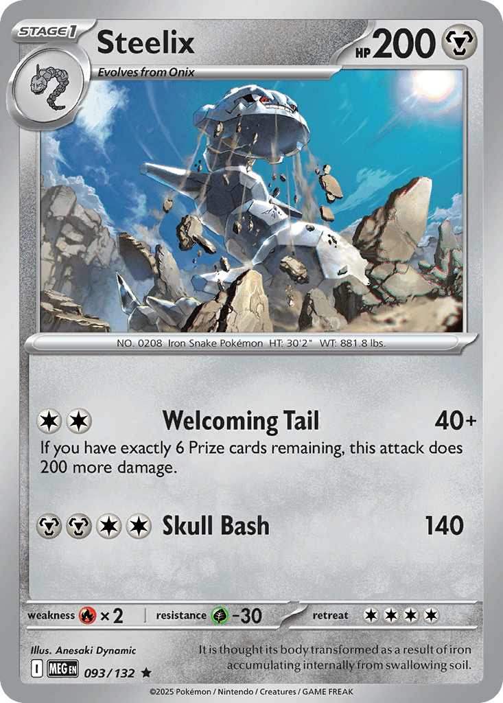 Steelix Mega Evolution card