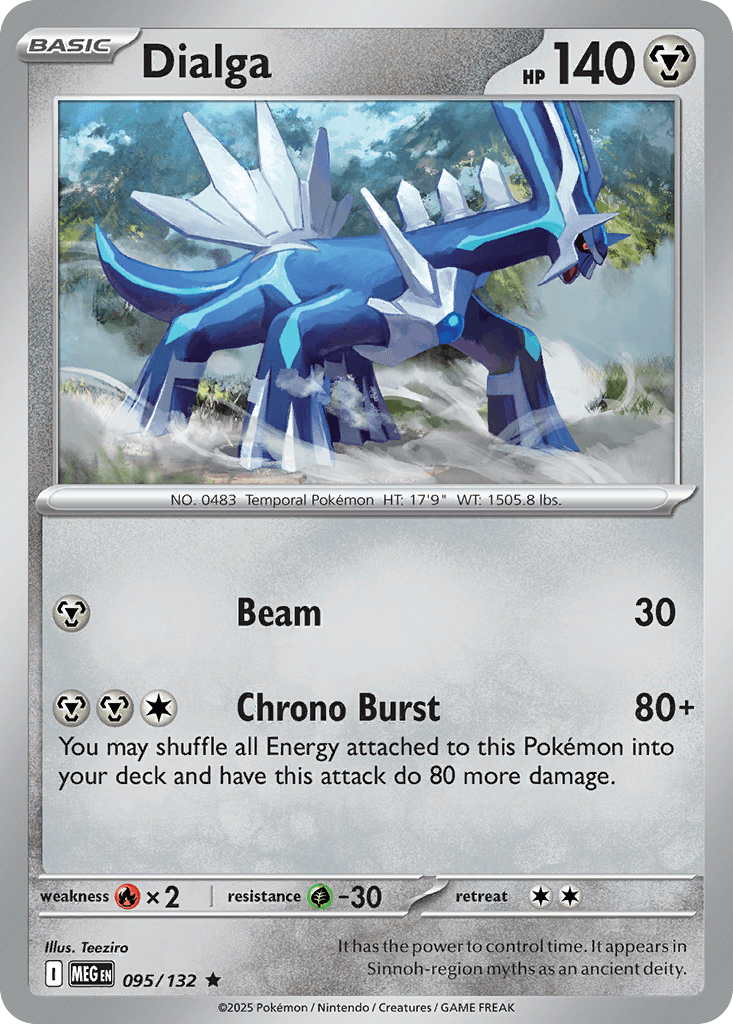 Dialga Mega Evolution card