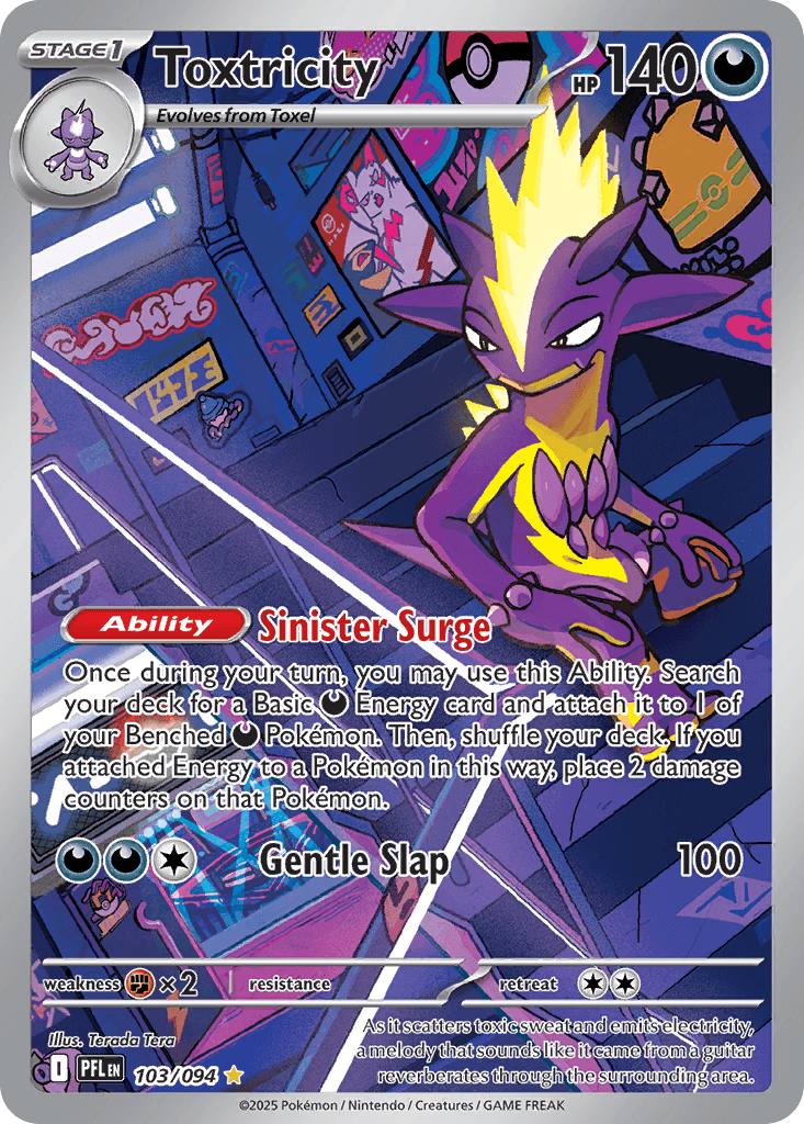 Toxtricity Phantasmal Flames card