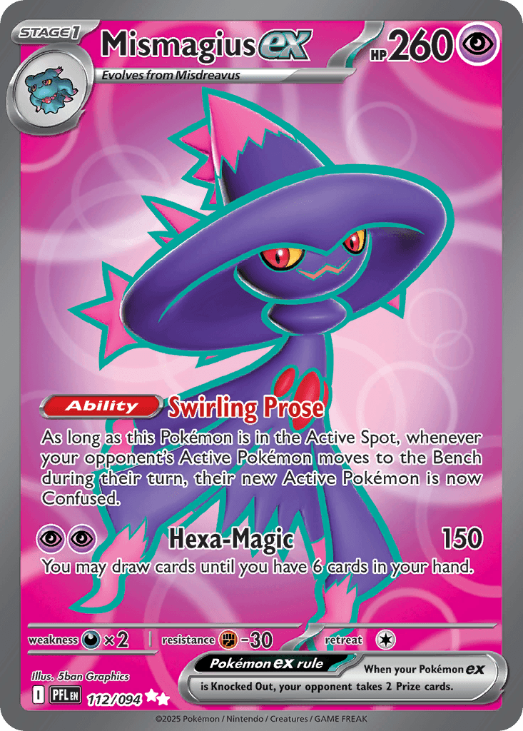 Mismagius ex Phantasmal Flames card