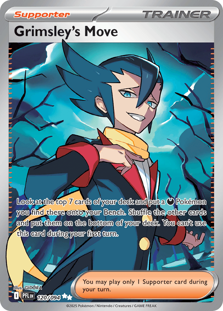 Grimsley's Move Phantasmal Flames card