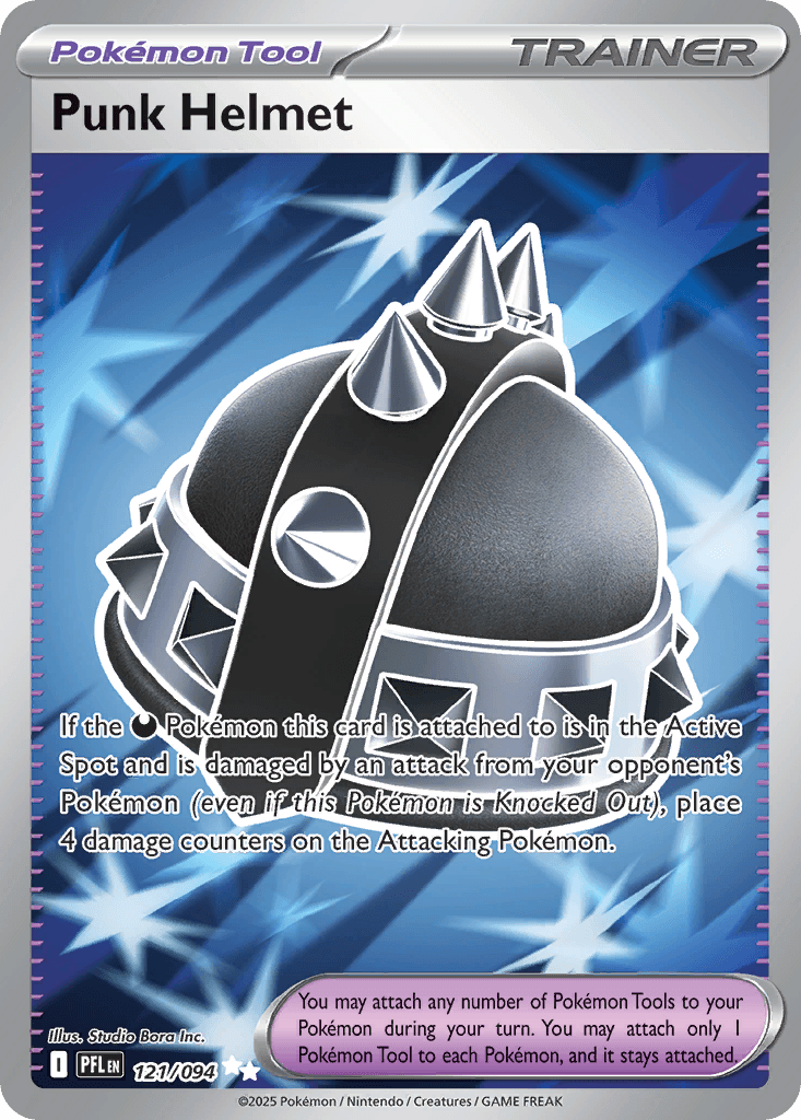 Punk Helmet Phantasmal Flames card