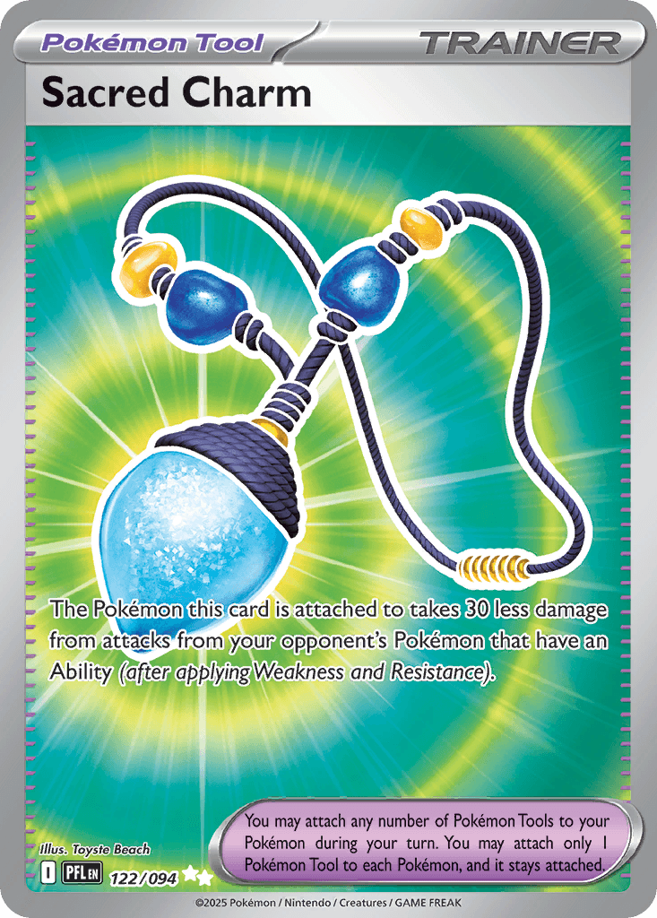 Sacred Charm Phantasmal Flames card