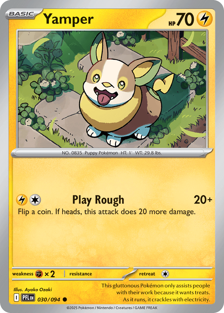 Yamper Phantasmal Flames card