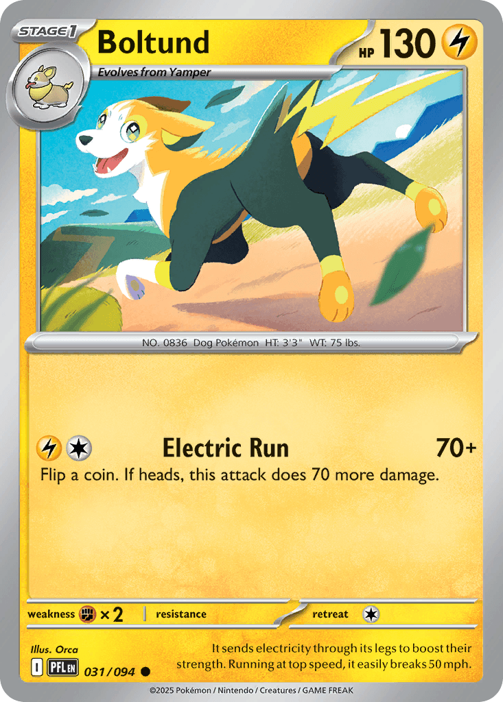 Boltund Phantasmal Flames card