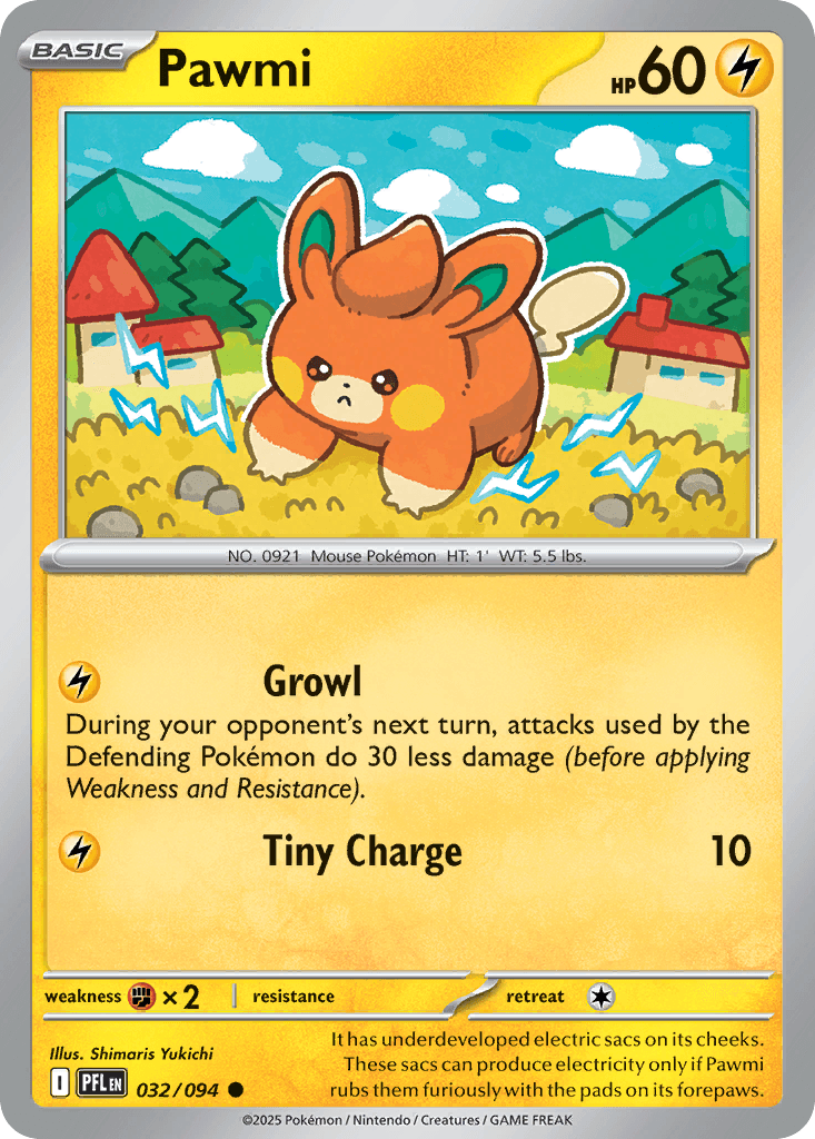 Pawmi Phantasmal Flames card