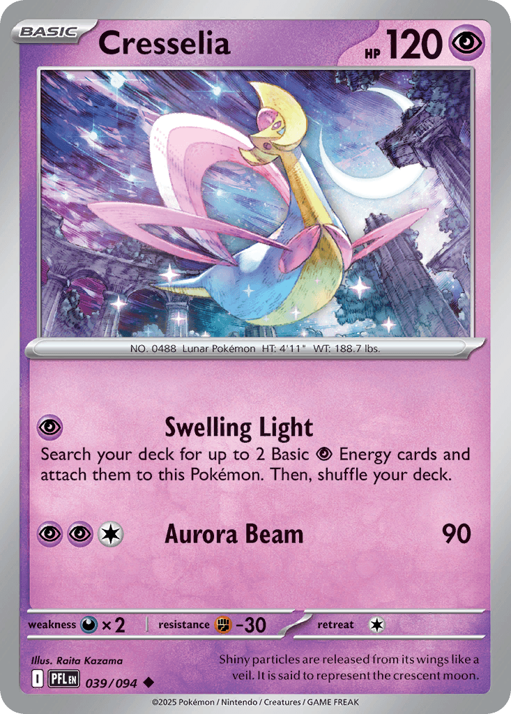 Cresselia 寶可夢 card