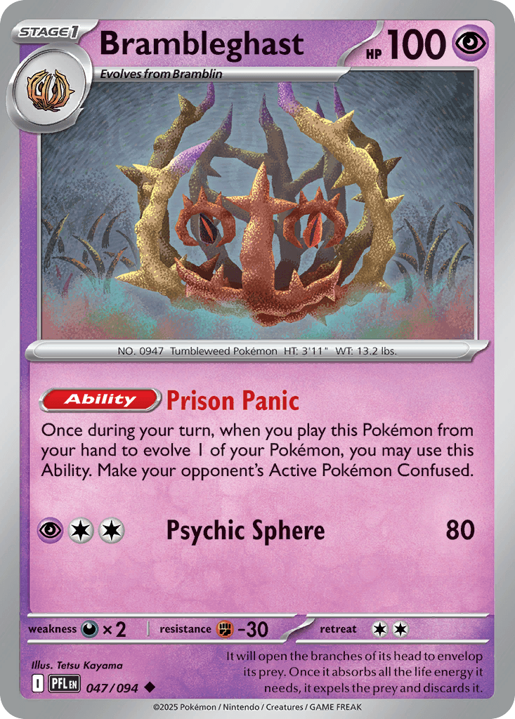Brambleghast Phantasmal Flames card