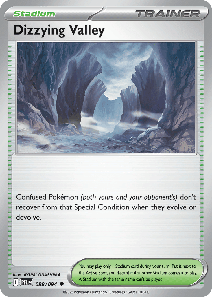 Dizzying Valley Phantasmal Flames card