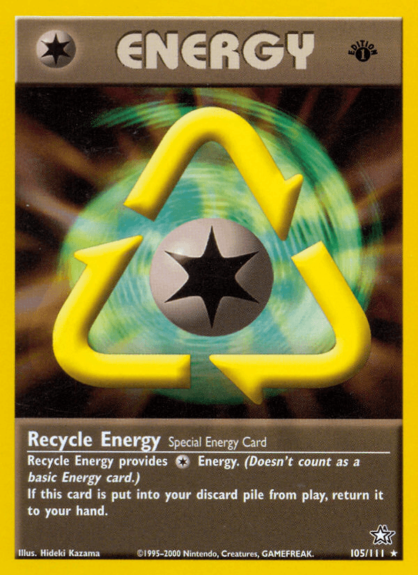 Recycle Energy Neo Genesis card