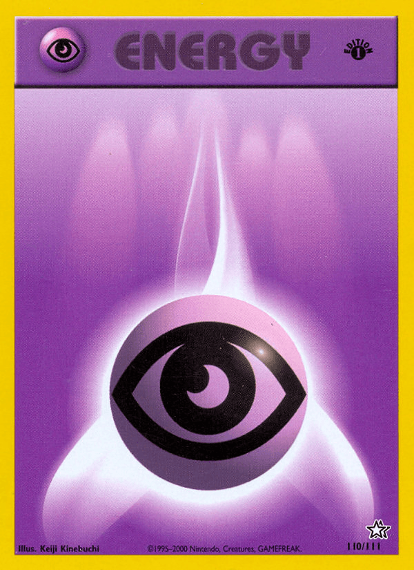 Psychic Energy Neo Genesis card