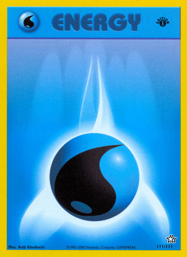 Water Energy Neo Genesis card