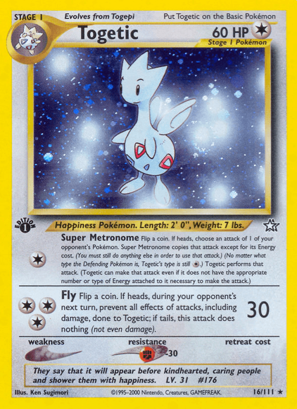 Togetic Neo Genesis card