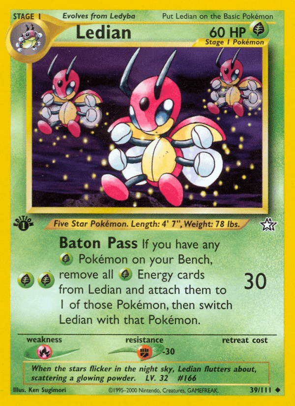 Ledian Neo Genesis card
