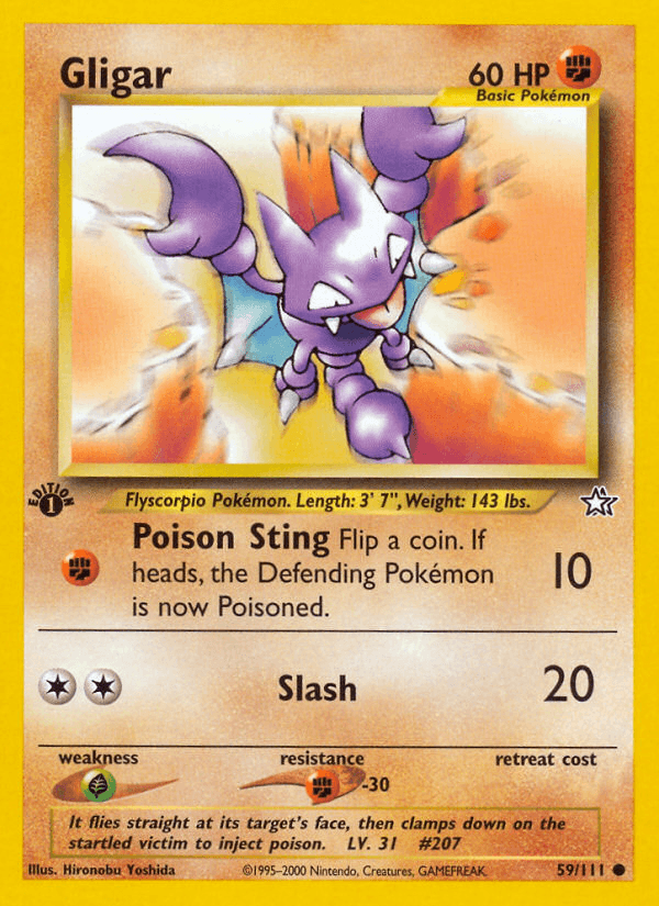 Gligar Neo Genesis card