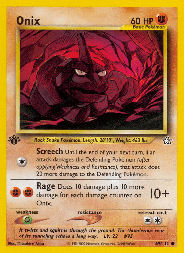 Onix Neo Genesis card