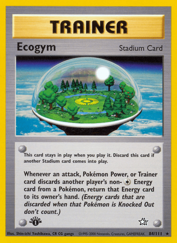 Ecogym Neo Genesis card