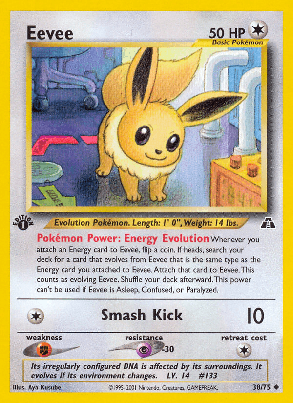 Eevee 寶可夢 card