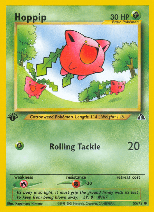 Hoppip Neo Discovery card