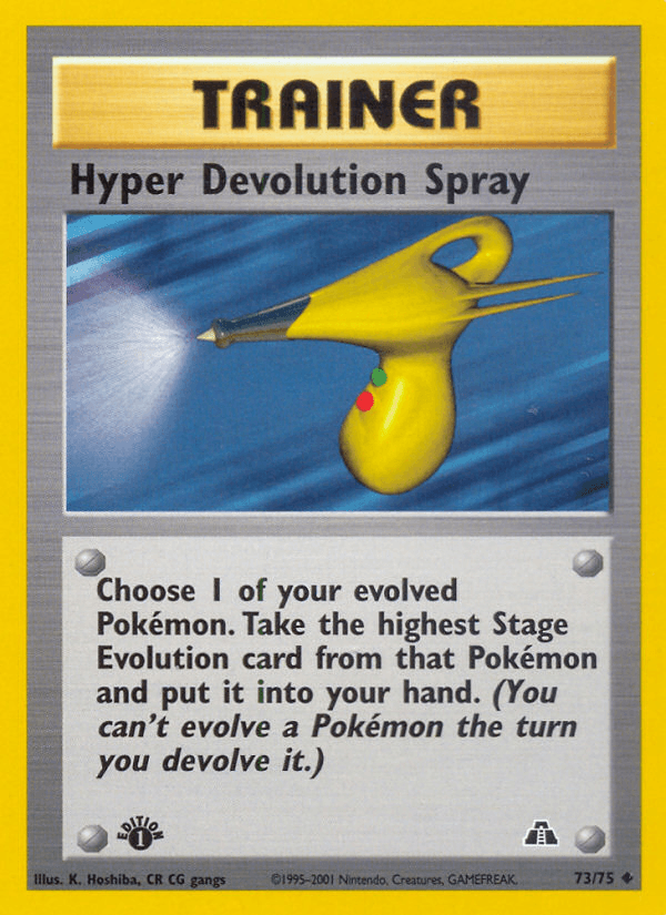 Hyper Devolution Spray 寶可夢 card
