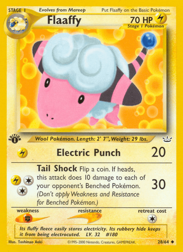 Flaaffy Neo Revelation card