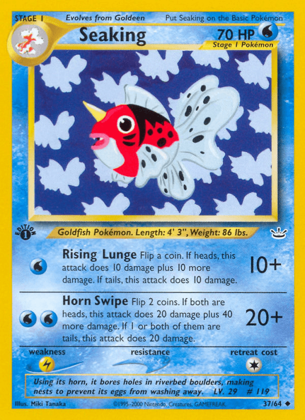 Seaking Neo Revelation card