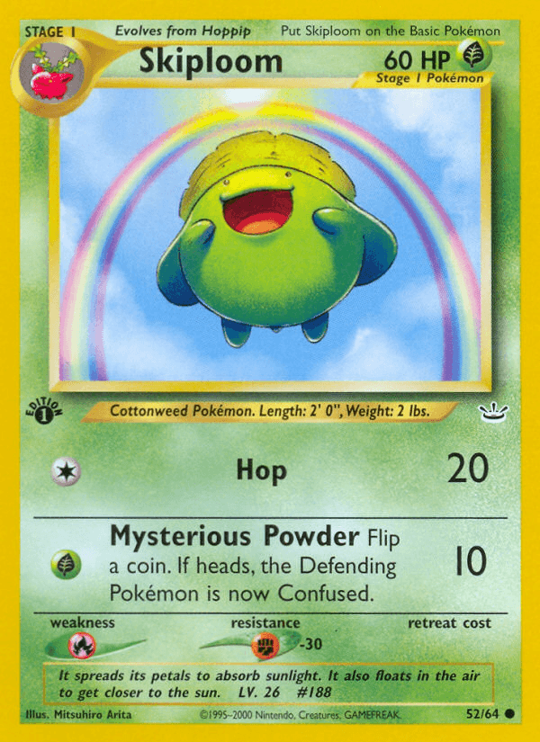 Skiploom Neo Revelation card