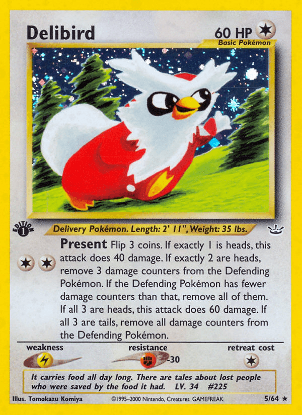 Delibird Neo Revelation card