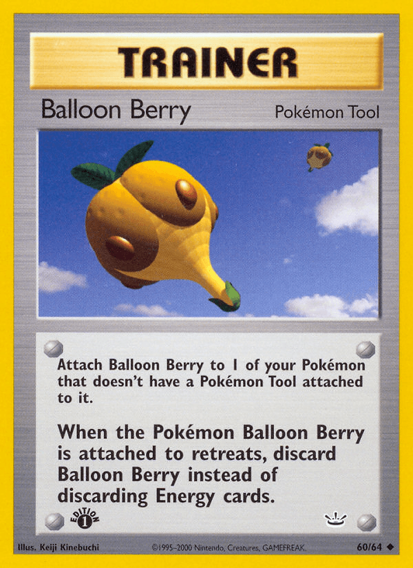 Balloon Berry Neo Revelation card