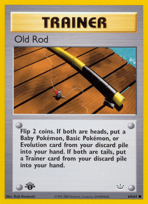 Old Rod Neo Revelation card