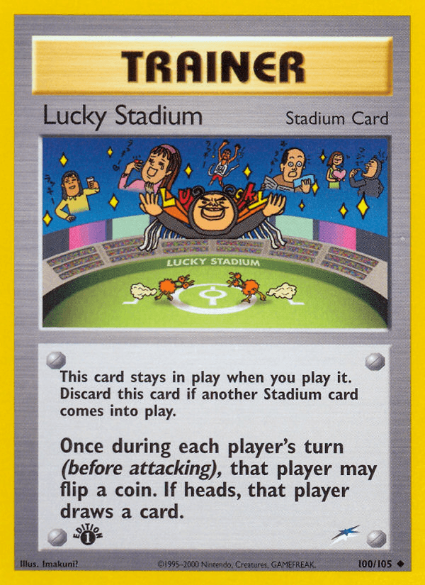 Lucky Stadium Neo Destiny card