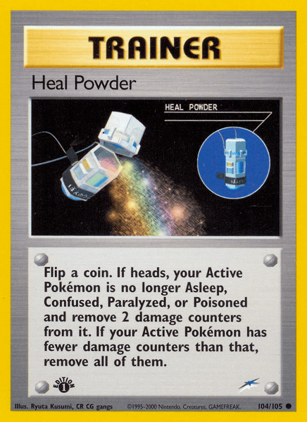 Heal Powder Neo Destiny card