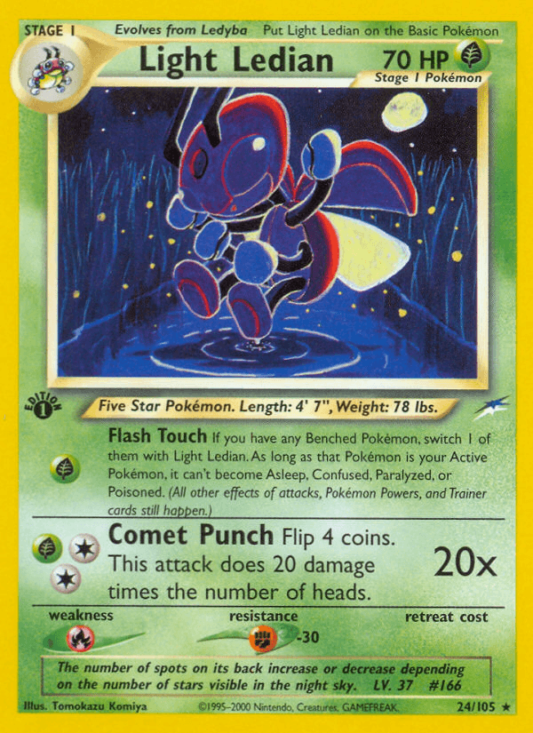 Light Ledian Neo Destiny card