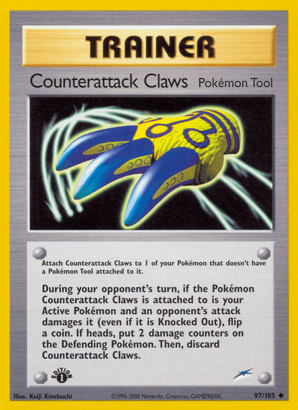 Counterattack Claws Neo Destiny card