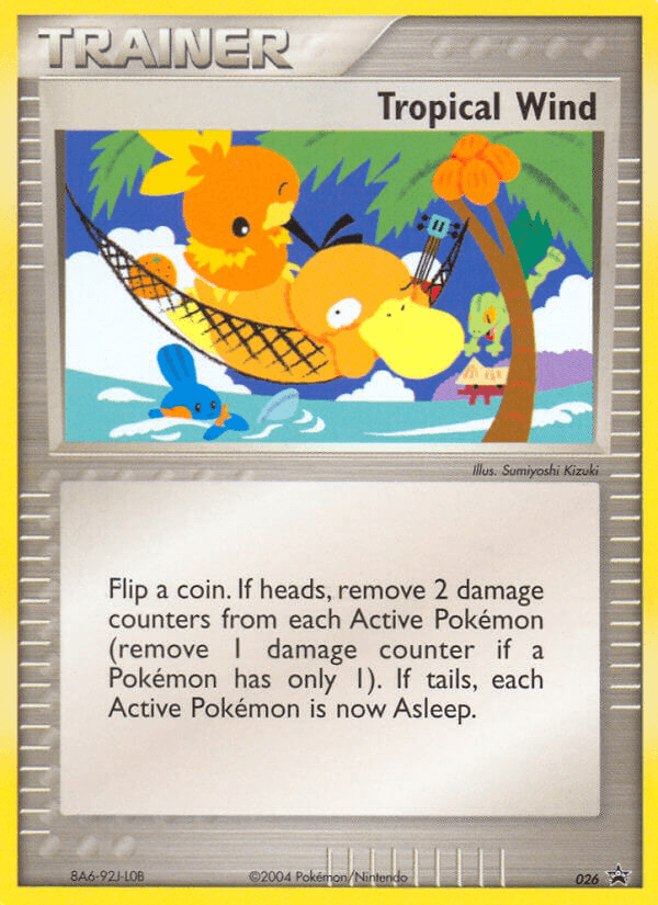 Tropical Wind Nintendo Black Star Promos card
