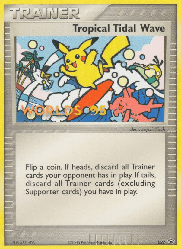 Tropical Tidal Wave Nintendo Black Star Promos card
