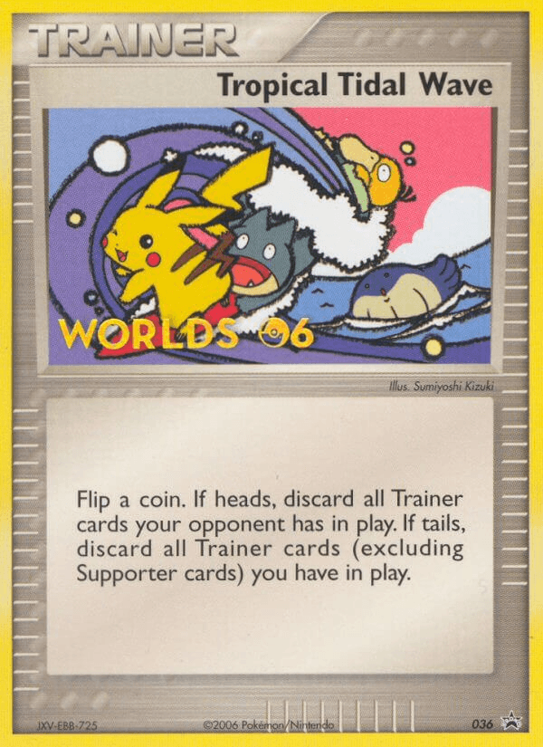 Tropical Tidal Wave Nintendo Black Star Promos card