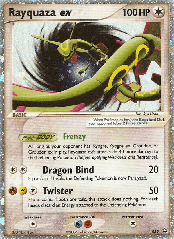 Rayquaza ex Nintendo Black Star Promos card
