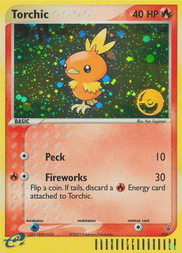 Torchic Nintendo Black Star Promos card