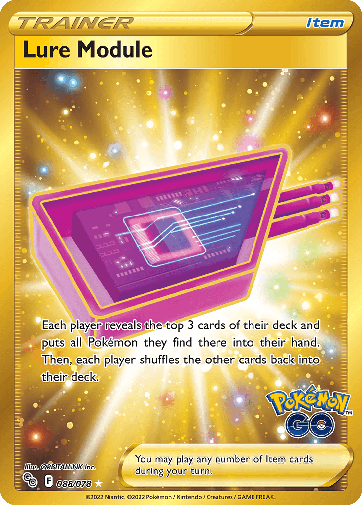 Lure Module Pokémon GO card