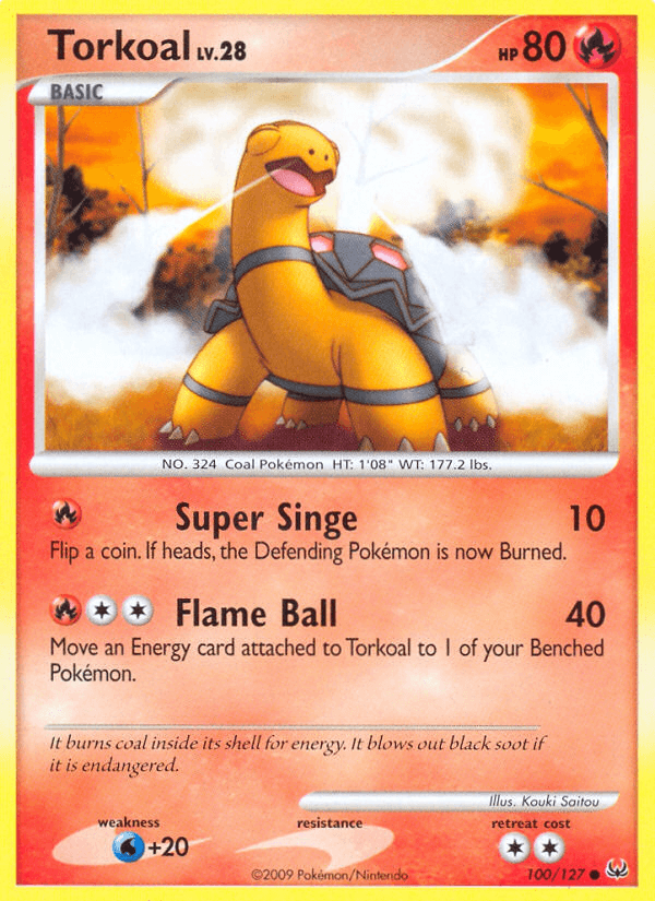 Torkoal Platinum card