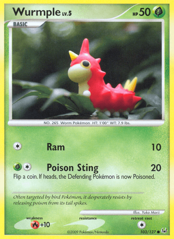 Wurmple Platinum card