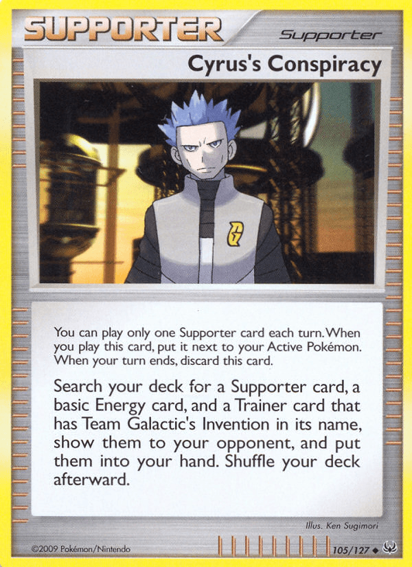 Cyrus's Conspiracy Platinum card