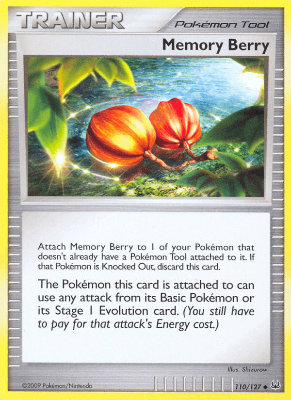 Memory Berry Platinum card