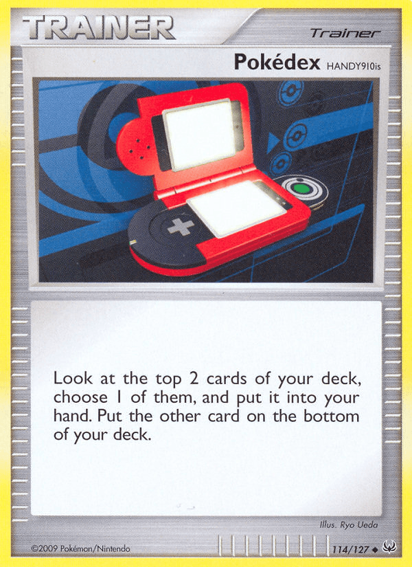 Pokédex HANDY910is Platinum card
