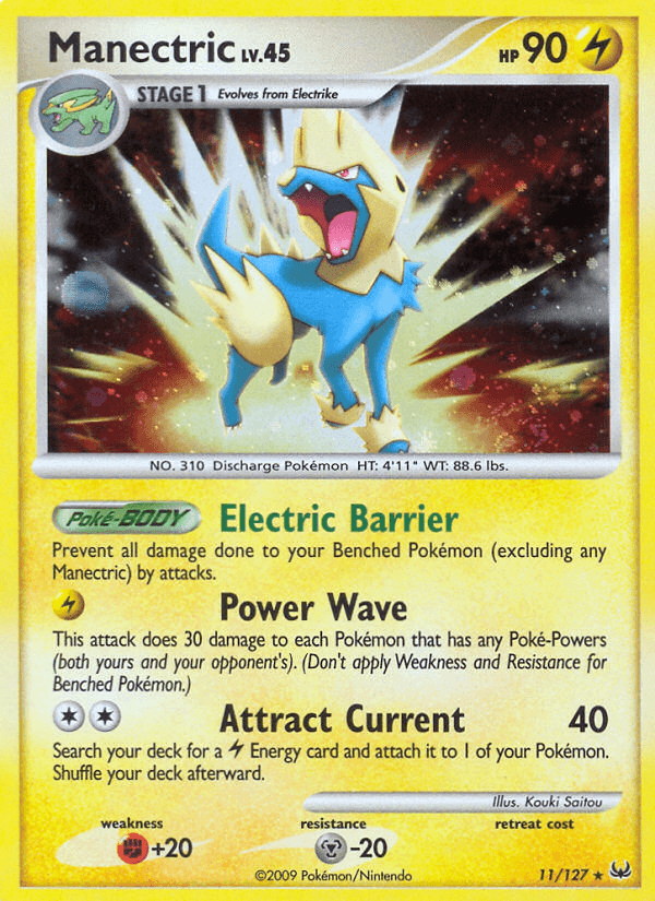Manectric Platinum card