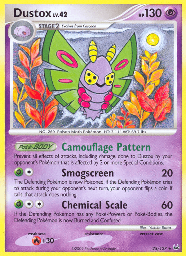 Dustox Platinum card