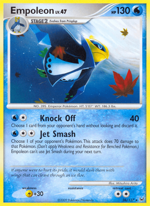 Empoleon Platinum card