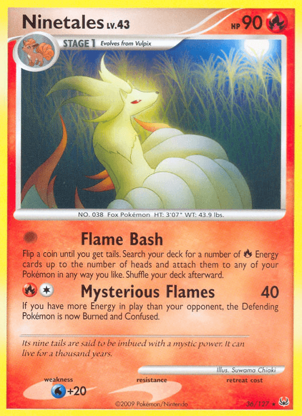 Ninetales Platinum card