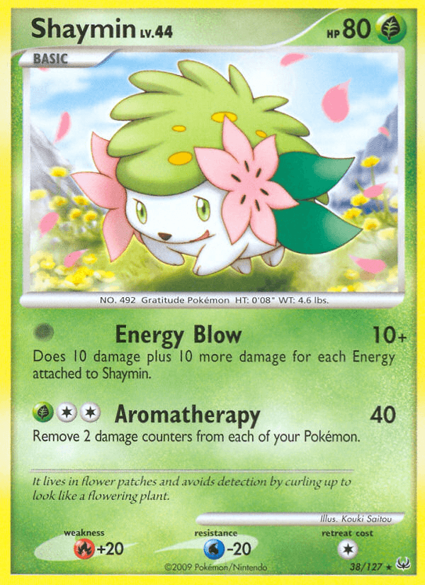 Shaymin Platinum card